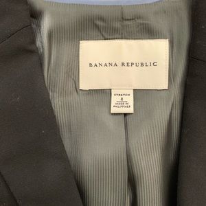 Basic Black Blazer - Banana Republic